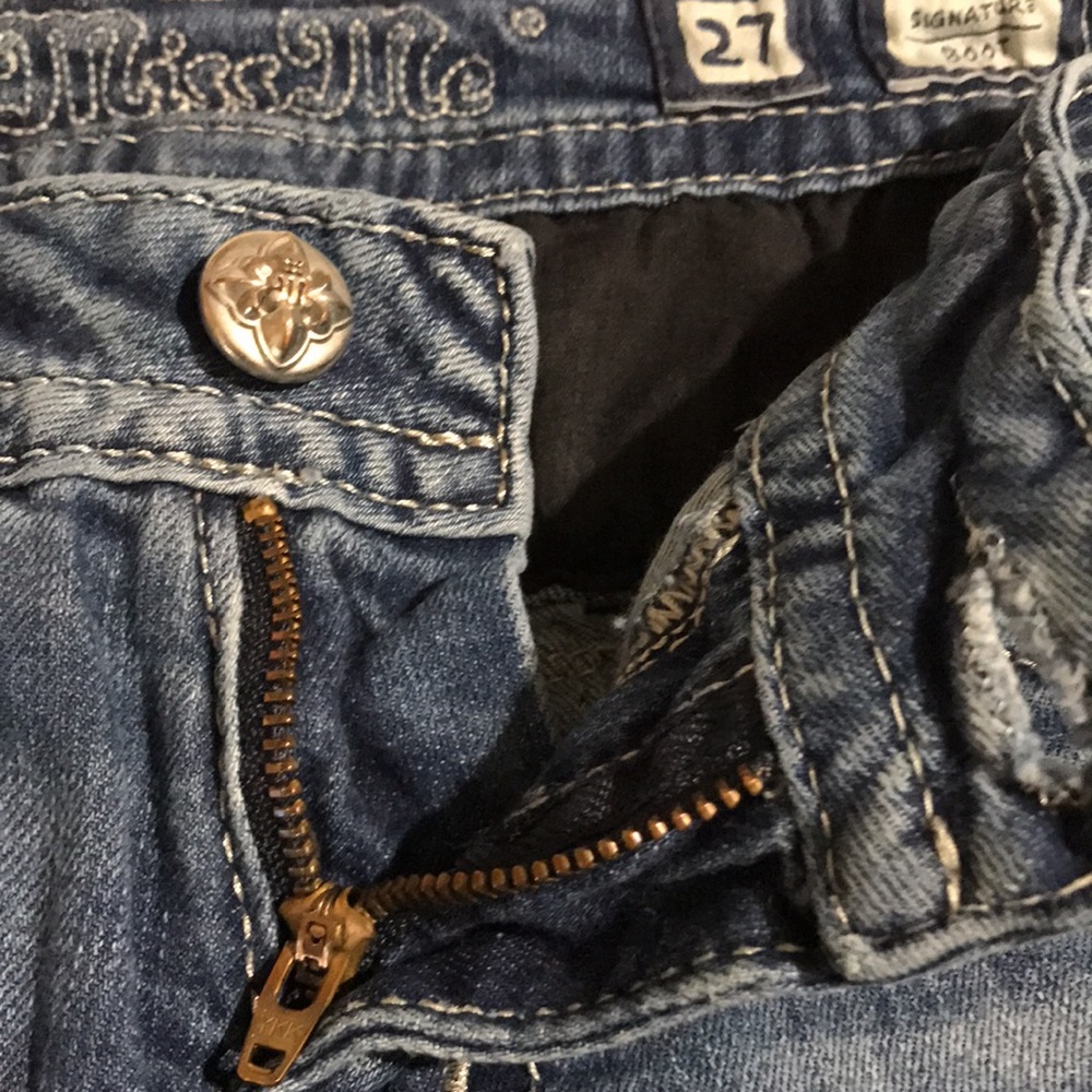 MISS ME Signature Boot Jeans size 27 - Picture 10 of 13